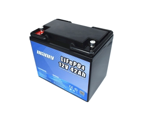 12v 42ah lifepo4 battery - manly battery