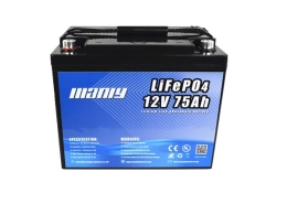 12v 75ah battery for dc panel - manly