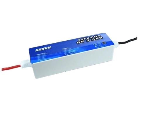 6v 4. 5ah lithium battery for solar light