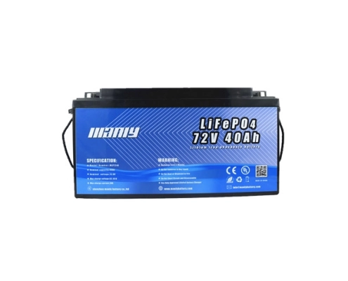 72v 40ah lifepo4 lithium battery
