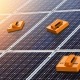 Photovoltaic solar panel robot - manly