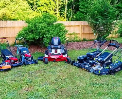 Types of mowers
