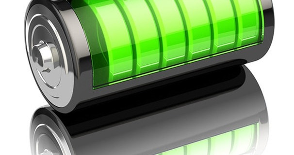 Battery charge level indicators isolated on white. Charging. 3d - manly