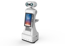 Temperature measuring robot - manly