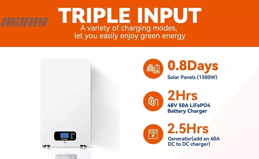 7. 5kwh lithium battery | wall mounted battery