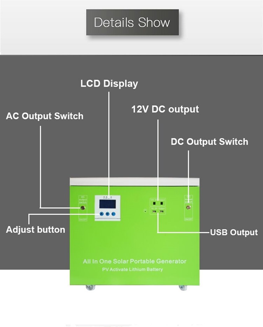 All-in-one power supply is built by 48v 100ah lifepo4 battery for home energy storage