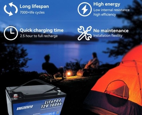 100 ah 12v lifepo4 deep cycle battery