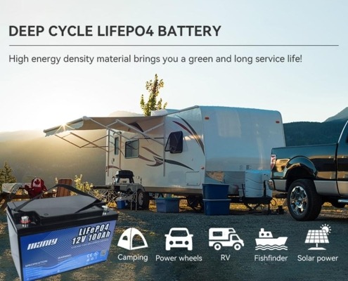 100ah 12v lifepo4 deep cycle battery