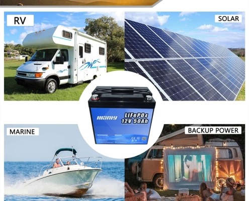 12v 50ah lifepo4 battery application