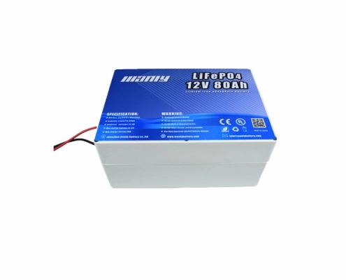 12v 80ah lifepo4 solar light battery