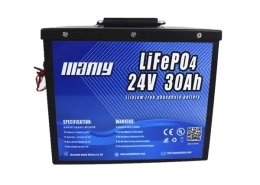 24v 30ah lifepo4 battery for robot - manly