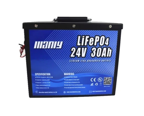 24v 30ah lifepo4 battery for robot