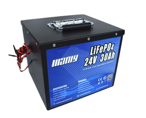 24v 30ah lifepo4 battery for robot