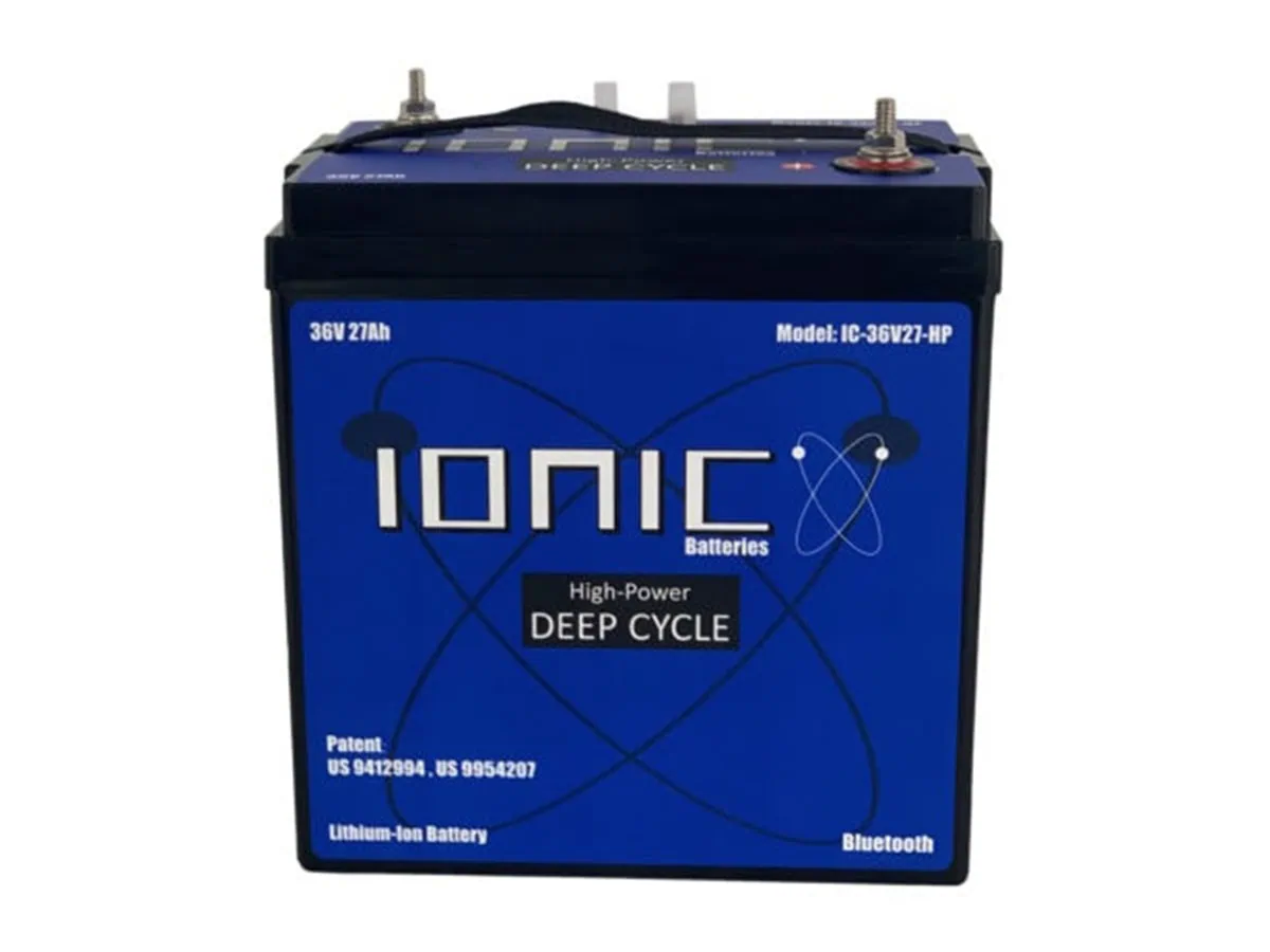 Ionic lithium utv battery