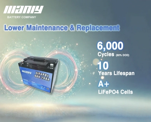 48v 20ah lithium battery lifespan