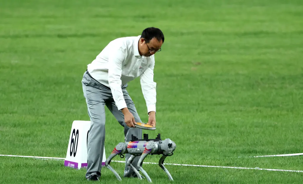 Hangzhou asian games 2023: robotic dog revolution