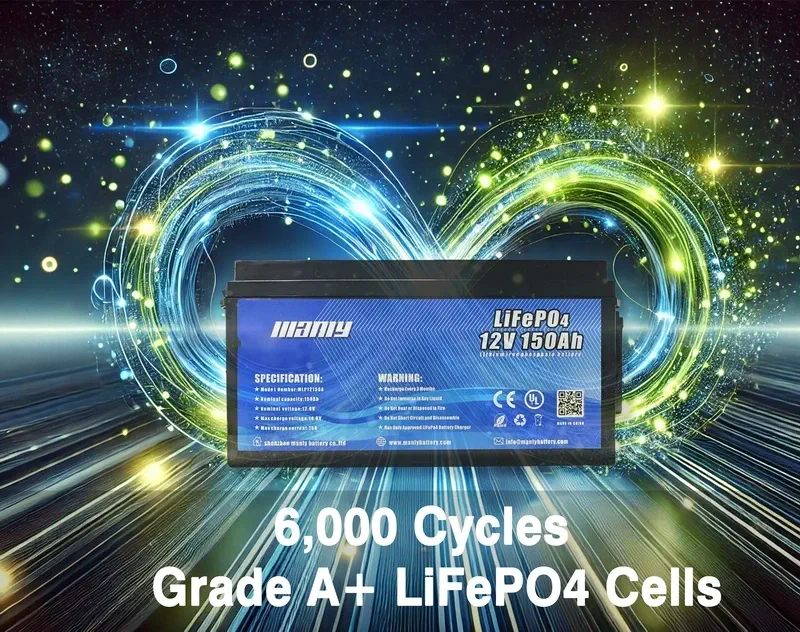12v 150ah lithium battery lifespan and grade a+ lifepo4 battery cell