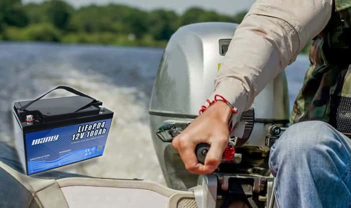 Trolling motor battery