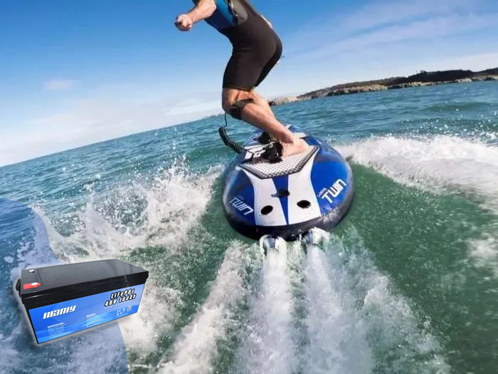 Electric jet surfboard