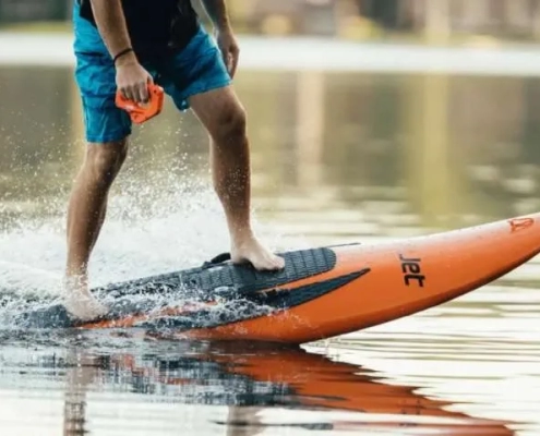 Electric jet surfboard - manly