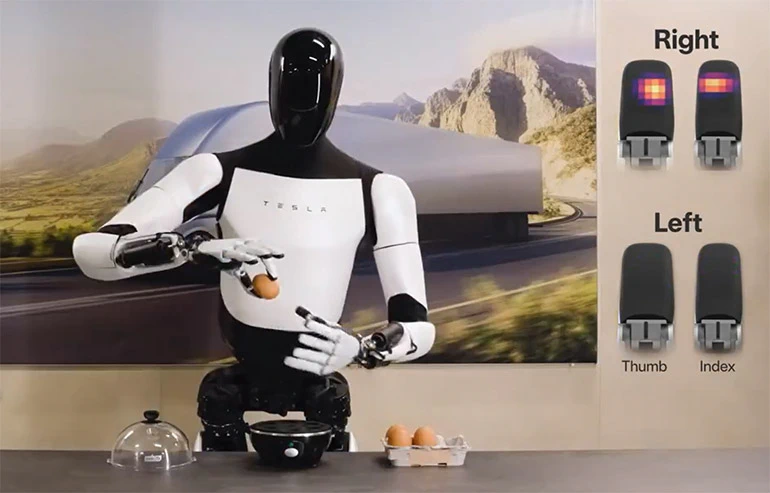 Optimus gen2 humanoid robot (tesla)