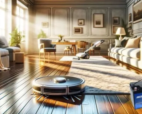 Robot vacuum cleaner - manly battery Robot vacuum cleaner - manly