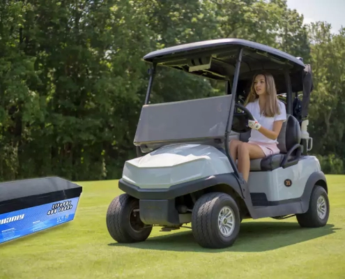 How lifepo4 battery enhance 36v vs 48v golf cart - manly