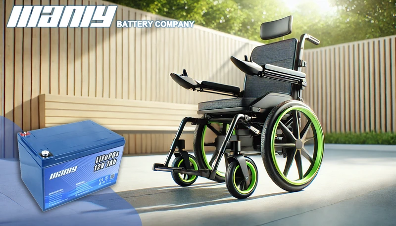 Wheelchair battery