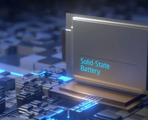 Solid state battery - manly