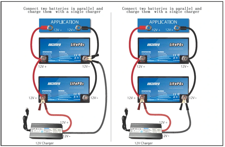 Battery connection diagram