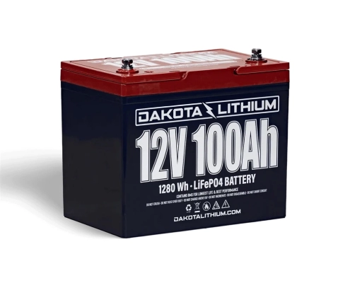Dakota 12v 100ah lithium ion battery