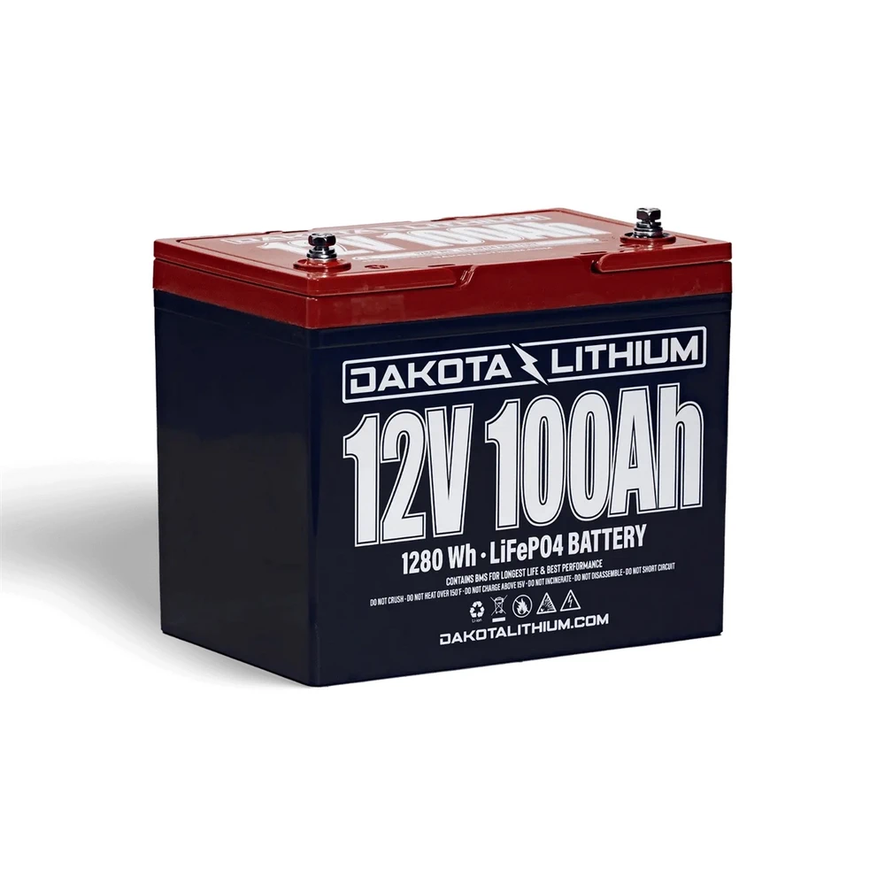 Dakota 12v 100ah lithium ion battery