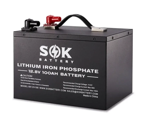 Sok 12v 100ah lithium battery