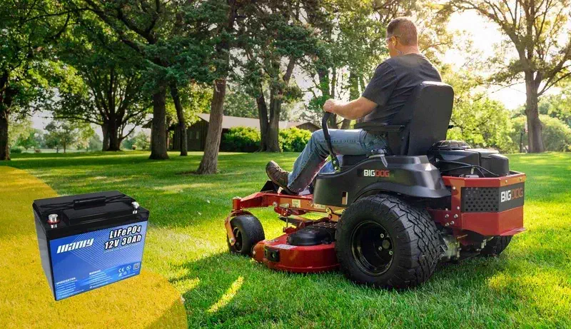 2024 best lawn tractor battery