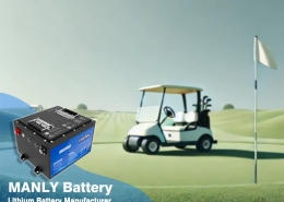 Golf cart battery manufacturer - manly