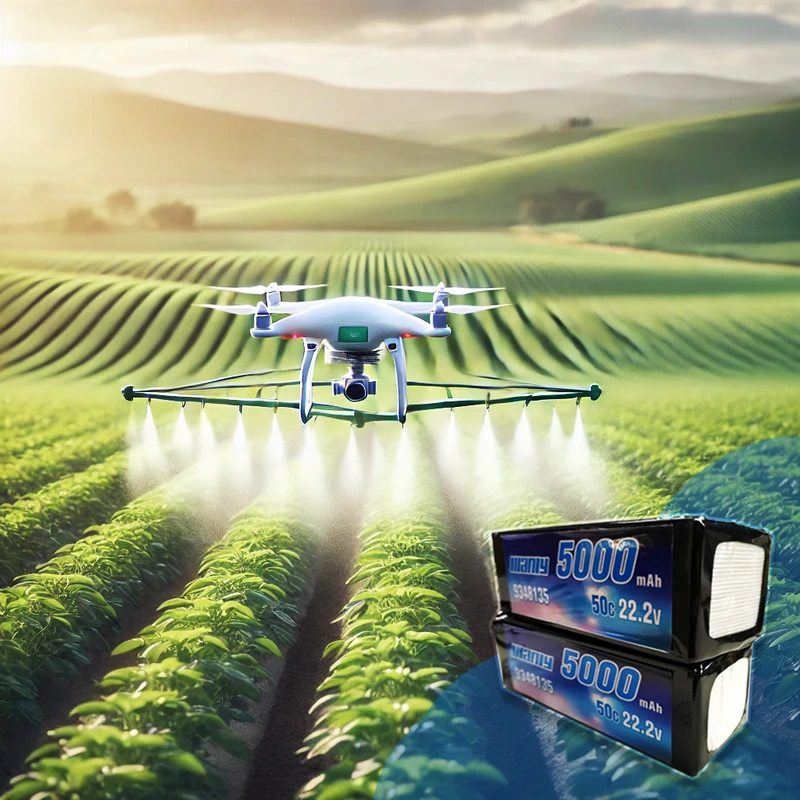 Agriculture battery for agricultural robots