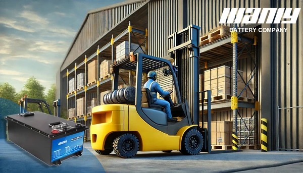 Do propane forklifts have batteries