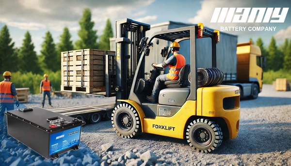 Forklift battery replacement