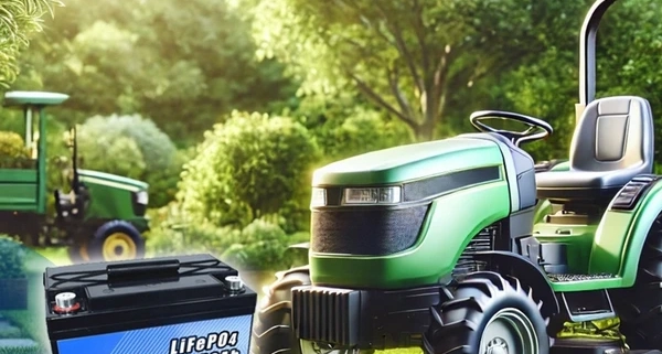 Garden tractor battery - manly