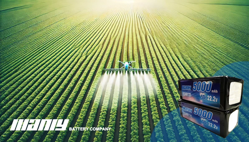 How long does a drone battery last in agriculture