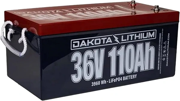 Dakota lithium 36v 100ah golf cart battery