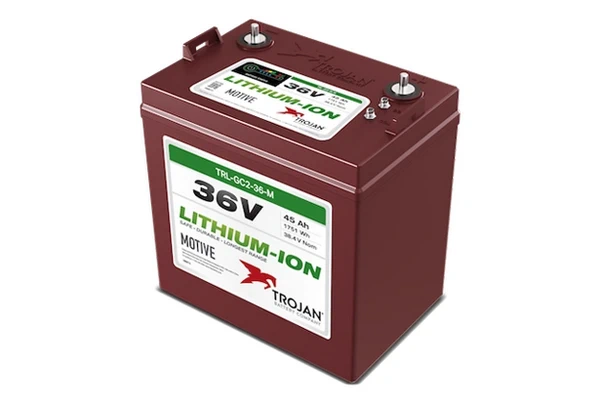 Trojan lithium 36v 45ah golf cart battery