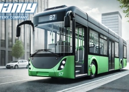 Electric bus battery - lithium battery - manly